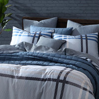 Yarmouth Blue Quilt Cover Set