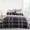 Charlie Slate Quilt Cover Set